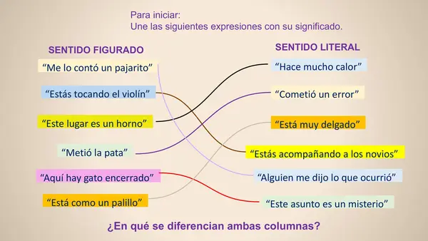 El principito: Lenguaje figurado