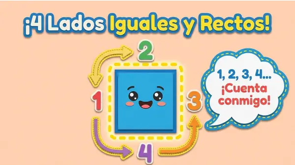 Figura geométrica "El cuadrado".