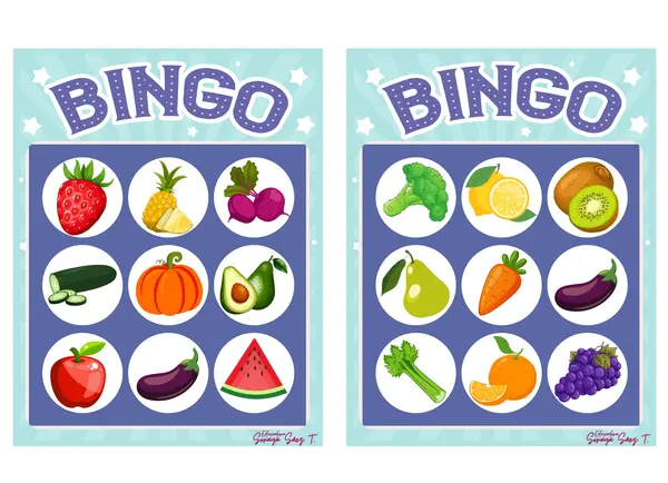 Bingo frutas y verduras