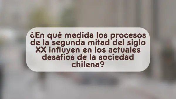 Unidad 3. Chile desde 1973 a la recuperación de la democracia | Segundo Medio