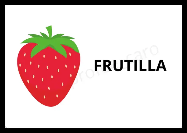 Tarjetas de Frutas 