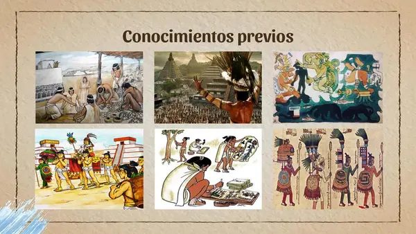  4° Básico "Cultura y tecnología de la civilizacion Maya y Azteca".