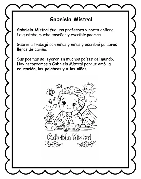 Personajes de Chile para 1° Básico – Lecturas y Actividades de Comprensión Lectora
