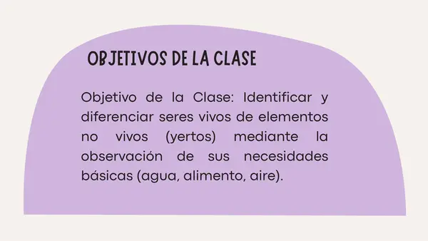 CIENCIAS DE LA VIDA OA 1