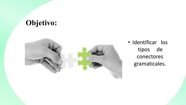 Conectores gramaticales | Recurso gratuito editable