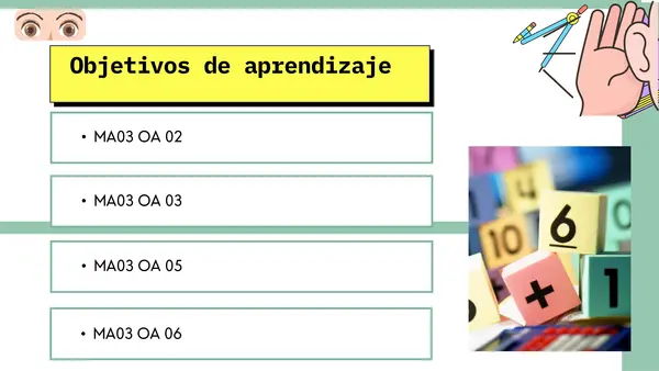 Unidad 1 Tercero básico Matemáticas  Conociendo y trabajando los números hasta 1000