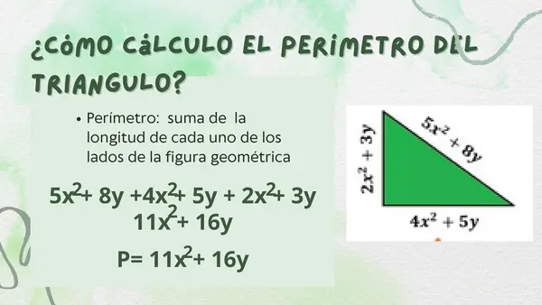 Expresiones algebraicas 