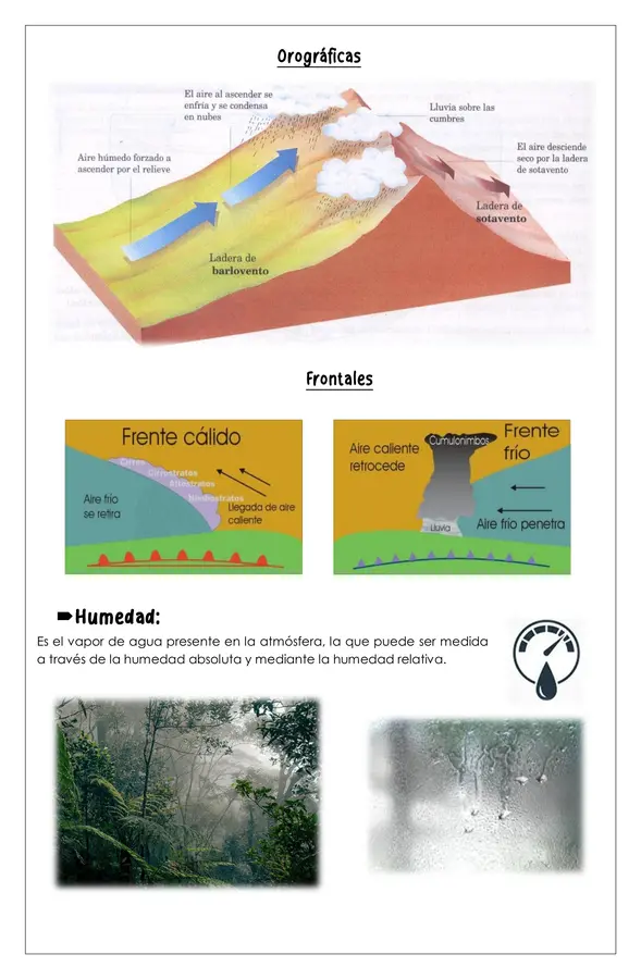 Guía - Variables climáticas y climas de Chile