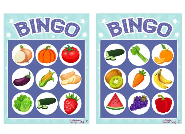 Bingo frutas y verduras
