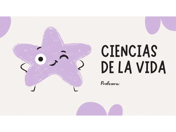 CIENCIAS DE LA VIDA OA 1