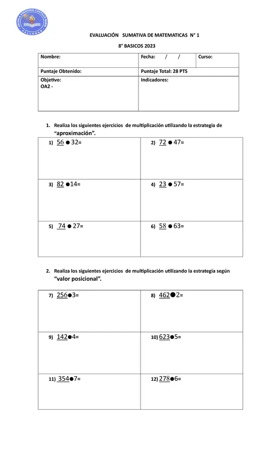 estrategias de multiplicación 