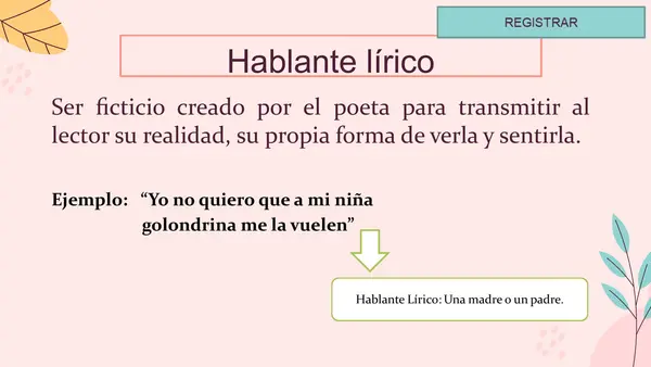 Elementos internos de un poema