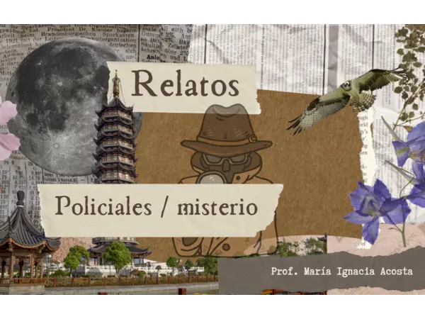 Texto Narrativo y Relatos Policiales