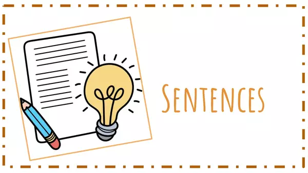 Create sentences!