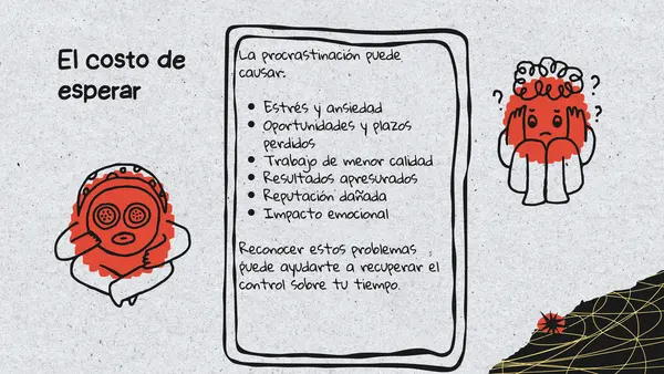 Presentación sobre La procrastinación