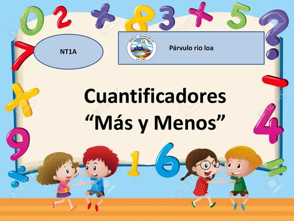 Cuantificador Más y menos