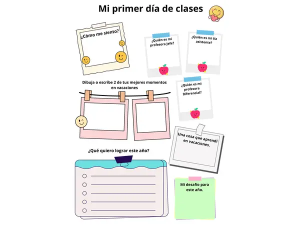 Mi primer día de clases