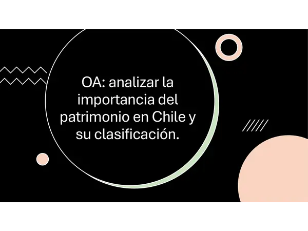 patrimonio material e inmaterial de Chile