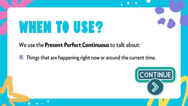 Present Continuous
