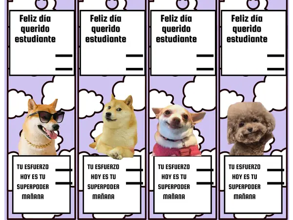 Recuerdos para el día del estudiante (16 memes de perritos)