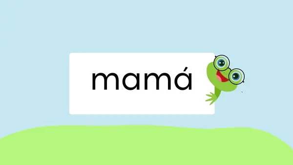 Lectura lecciones OJO - MAMÁ - MANO