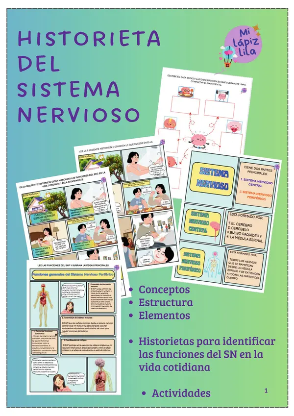 UNA HISTORIETA DEL SISTEMA NERVIOSO
