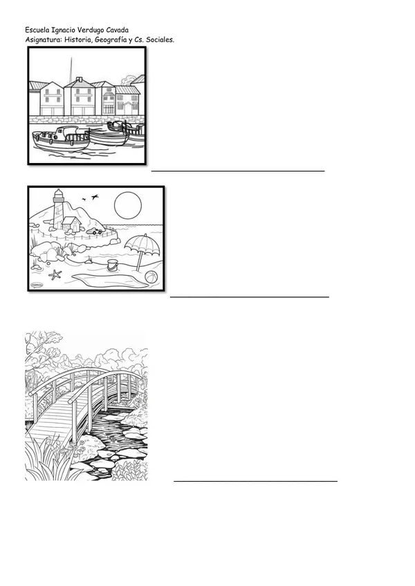 Lección : Los paisajes