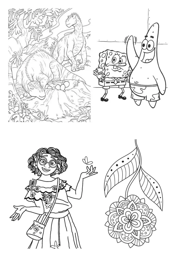 32 imágenes para colorear 🎨