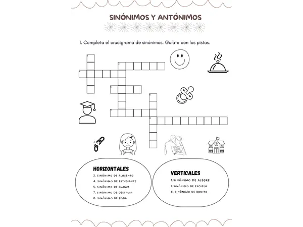 Sinónimos y antónimos