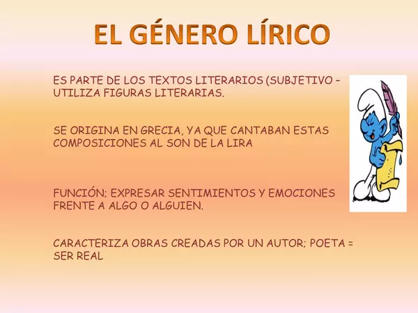Género lírico