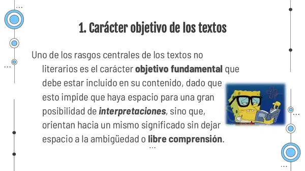 Texto no literarios - Lengua y Lit. (5°,6°,7°,8)