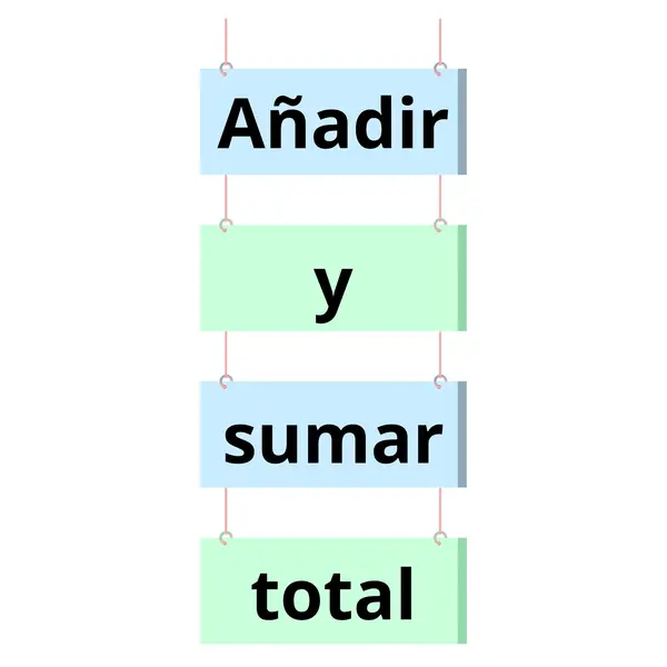 Letrero Palabras Claves