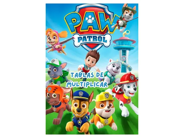 Tablas De Multiplicar Paw Patrol