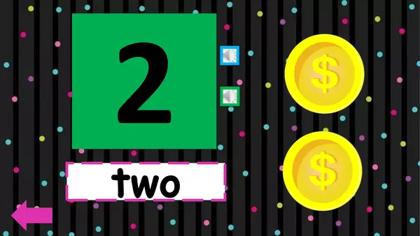 INGLES LOS NUMEROS DE 1 AL 5