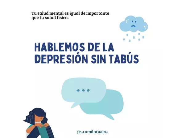 Hablemos de la depresión sin tabús