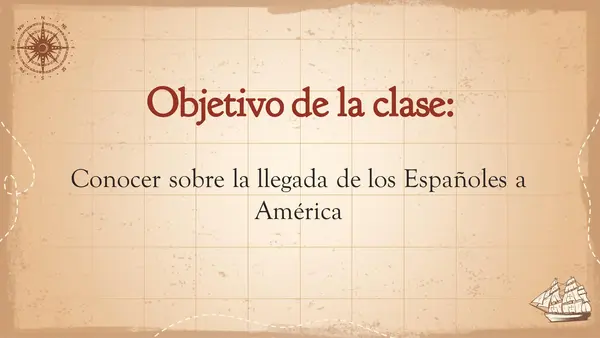 Llegada de los Españoles a América