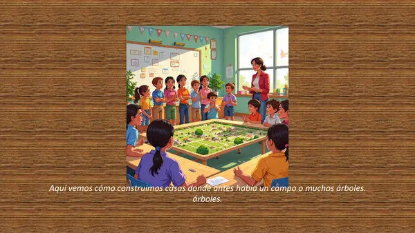 Intervención del ser humano en el paisaje 1° básico