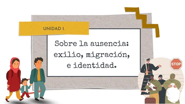 Sobre la ausencia: exilio, migración e identidad_introducción