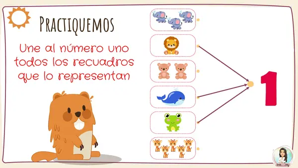 Numeros del 1 al 5