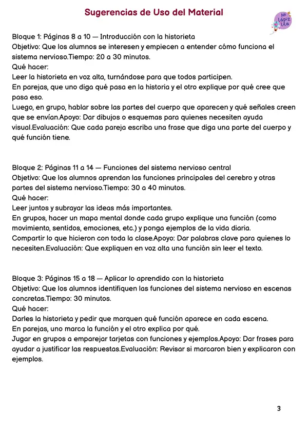 UNA HISTORIETA DEL SISTEMA NERVIOSO