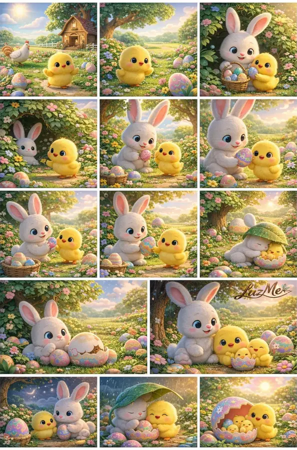STORYBOARD DE PASCUA: EL REGALO DE LA AMISTAD