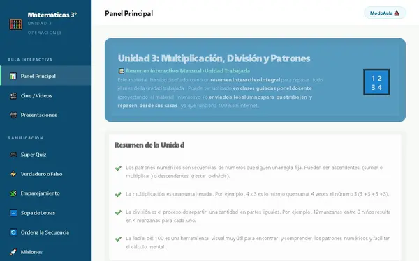  Kit WEB DE PIZARRA : Matemática 3° Básico , 