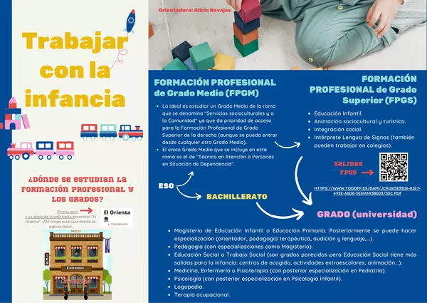 Estudiar en España y trabajar con niños