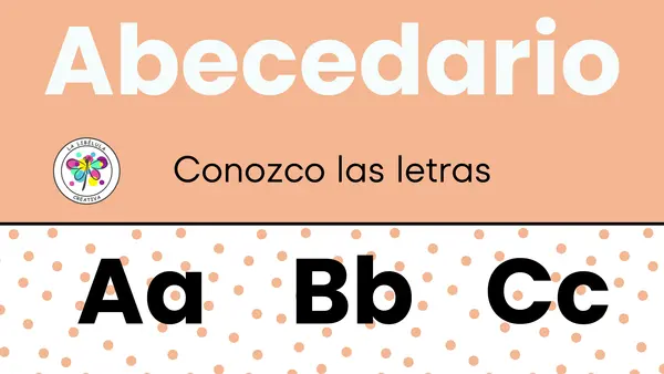 Presentación Abecedario Conozco las letras 