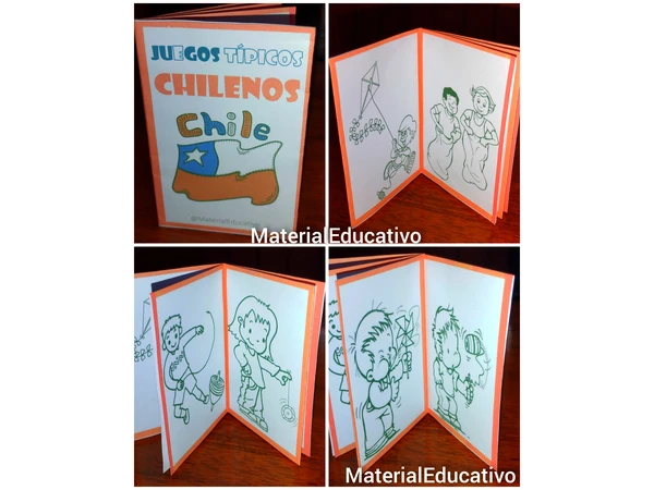 MINILIBRO JUEGOS TÍPICOS CHILENOS