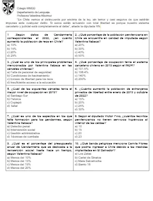 Una discusión razonada y rigurosa (Disenso) : Tema cárceles/abolición de la prisión