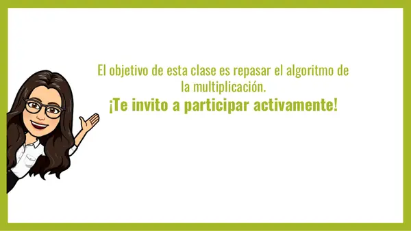 Multiplicación