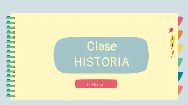 Meses del año 1°Básico Historia