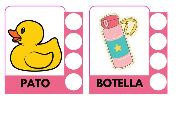  Tarjetas de segmentación silábica