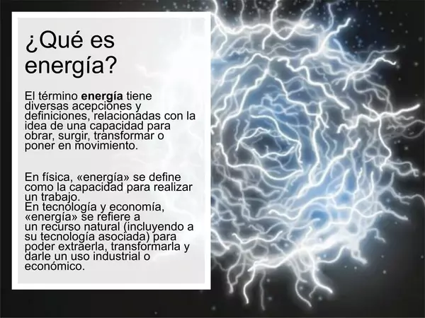 Prresentacion Energia, sexto basico